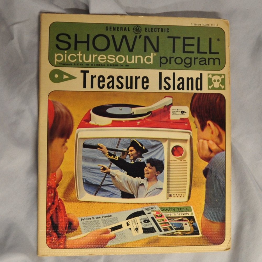 vintage Show N Tell picturesound 1964 Treasure Island (146w)